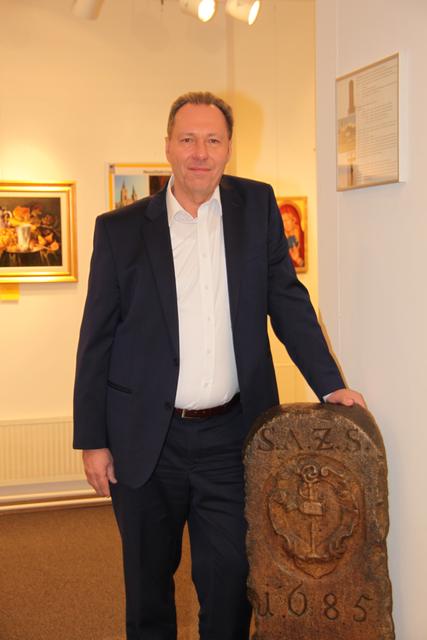 Bezirksvorsteher Franz Prokop im Ottakringer Bezirksmuseum.