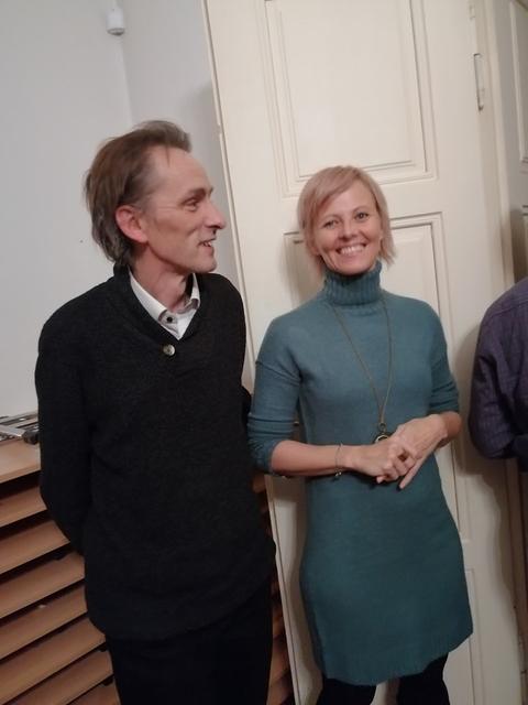 Die beiden Filmemacher Margit Grössing und Daniel Weber.