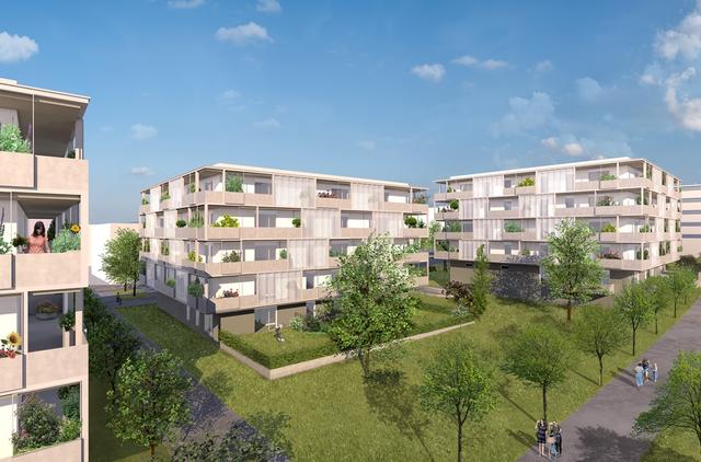 So sollen die neuen Wohnungen aussehen – bis 2020 soll fertig gebaut sein
