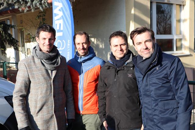 Landtagsabgeordneter René Lobner bei der Projektpräsentation "Junges Wohnen in Gänserndorf Süd" | Foto: Pfeiffer