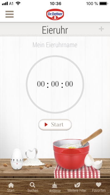 Unser App-Tipp der Woche: Dr. Oetker Rezeptideen ist eine App mit einer großen Auswahl an Backrezepten. | Foto: Screenshot