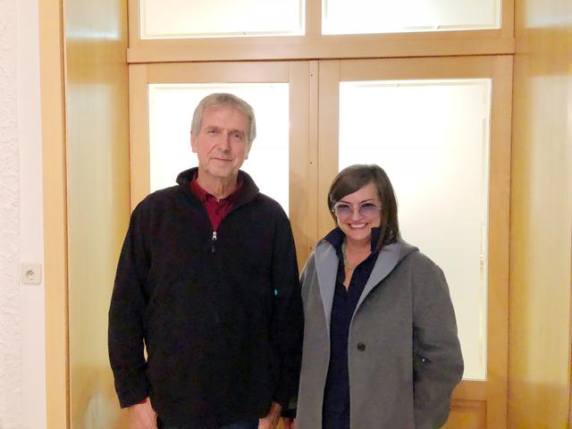 Gerhard Mayer und Gabriele Rath-Schneider wollen die Bürgermeister auf ihre Seite holen.
