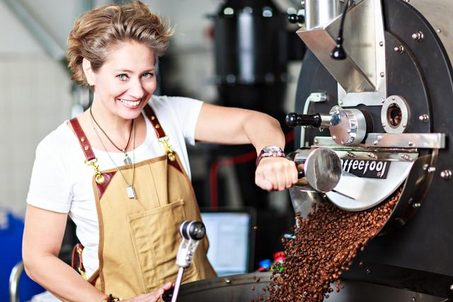 Johanna Wechselberger ist ein Profi in Sachen Kaffee.