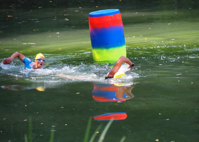 Ins kühle Nass geht es am 29. August 2019 bei der NibelungenTrophy in Hinzenbach.