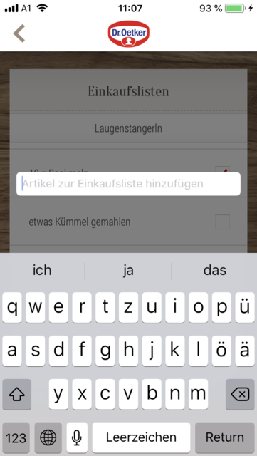 Unser App-Tipp der Woche: Dr. Oetker Rezeptideen ist eine App mit einer großen Auswahl an Backrezepten. | Foto: Screenshot