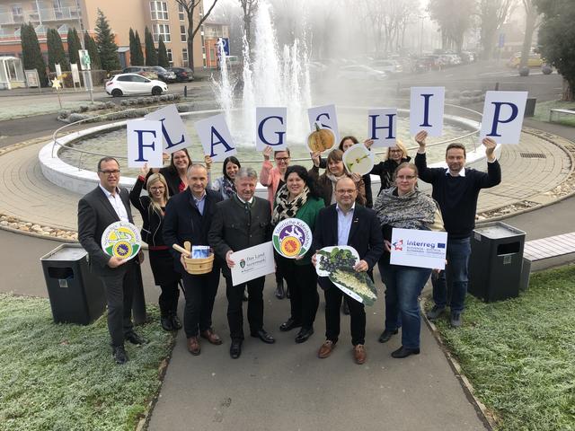 Vertreter der neun Projektpartner und Projektregionen haben in Bad Radkersburg nach drei Jahren gemeinsamer Arbeit für die Flagship-Products Bilanz gezogen.