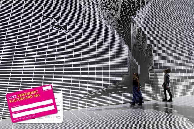 Ein ganzes Jahr lang genießt man mit der Kulturcard gratis Eintritt in alle Linzer Museen. | Foto: Linz Tourismus/Robert Josipovic