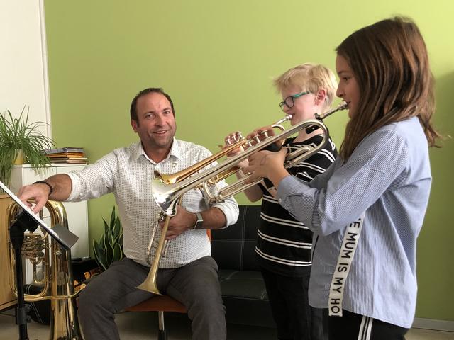 Otmar Lichtenegger ist seit 2007 Musikschuldirektor und gibt Trompetenunterricht in der Musikschule Oberes Lavanttal. | Foto: Musikschule Oberes Lavanttal