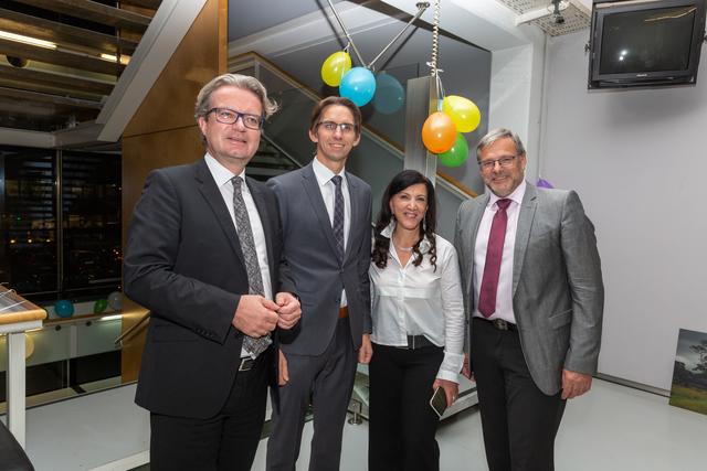 LR Christoph Drexler mit NAbg. Joachim Schnabel, Anneliese Zöhrer und Dr. Peter Farkas. | Foto: Anna Maria Muchitsch