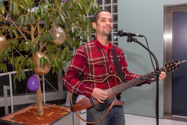 Musiker Gernot Fraiß sorgte für Ohrenschmaus. | Foto: Anna Maria Muchitsch