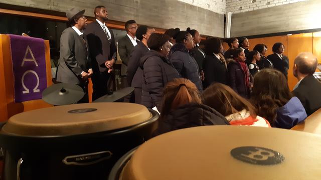 Der Ghana Minstrel Choir sorgte einmal mehr für jede Menge Schwung