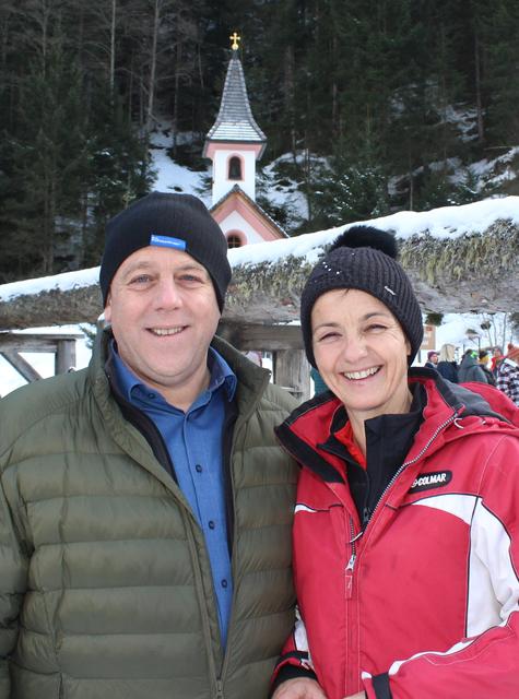 Stolz: Bgm. Christian Felder mit Gattin Roswitha | Foto: Suitner