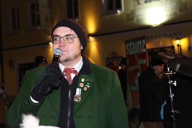 Obmann des Musikvereins Stainz Kevin Schwarzl | Foto: Katrin Löschnig