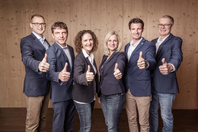 Maximilian Beck, Mathias Bratengeyer, Renate Stiglitz, Claudia Pawlik, Rene Lobner, Wolfgang Halwachs | Foto: ÖVP GF