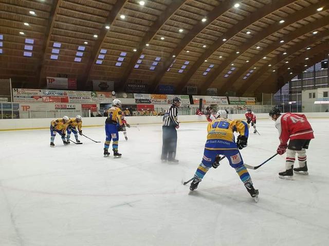 Das Derby in der AHC Division II Ost geht an die WSG Wietersdorf | Foto: EHC Althofen