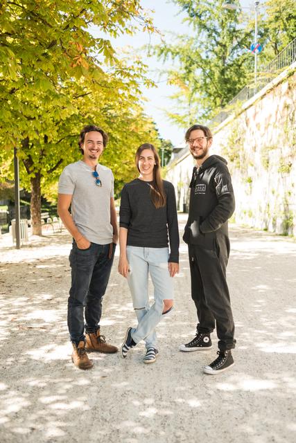 Aus dem Bookazine: "Klagenfurt City. Ein persönlicher Stadtführer" von Arnold Pöschl sowie Julia und Richard Groier-Bleiweis (von links) | Foto: Arnold Pöschl