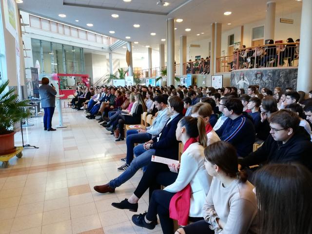 Groß war das Interesse beim ersten Recruiting Day in der HAK Leibnitz.