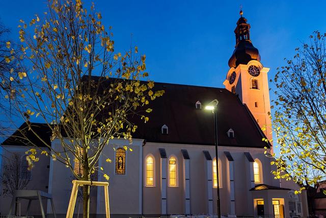 Die Pfarrkirche in Purgstall wurde generalsaniert.