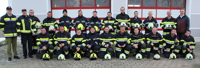 Die Feuerwehrkameraden stellten sich der Technischen Leistungsprüfung.