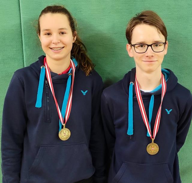 Sarah Dlapka und Jonas Windauer holten jeweils eine Bronze-Medaille bei den Österreichischen Staatsmeisterschaften in Traun.  | Foto: Sportunion Ohlsdorf