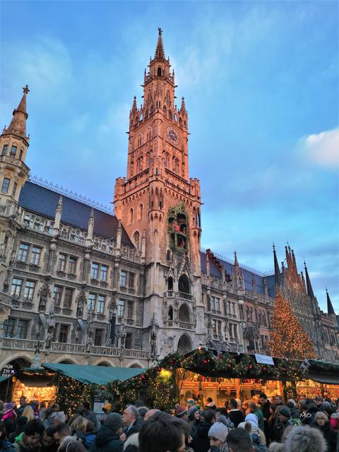 Rathaus München, Christbaum