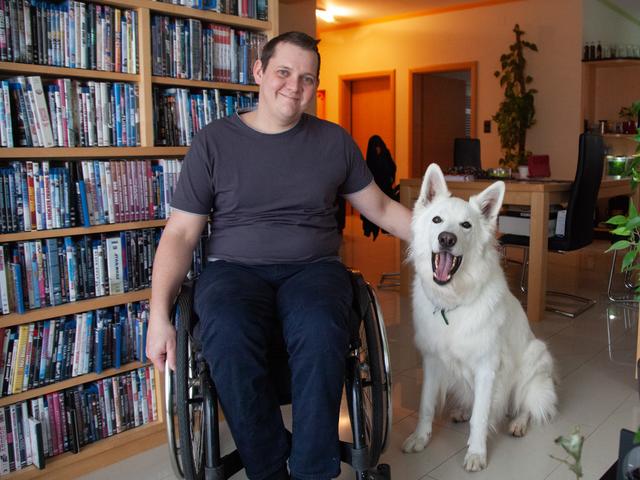 Jürgen Scheiner und Pauli | Foto: Regina Courtier