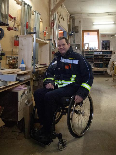 Alle Geräte sind auf Jürgens Arbeitshöhe abgestimmt.
 | Foto: Regina Courtier