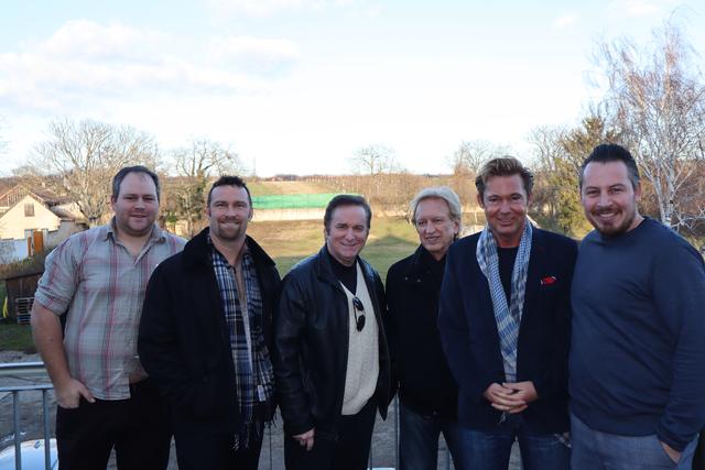 Von links nach rechts: Herbert Müllebner, Will Shaw, Darrell Toney, Terry Blackwood, Dennis Jale, Mario Brunner (M&L Events)