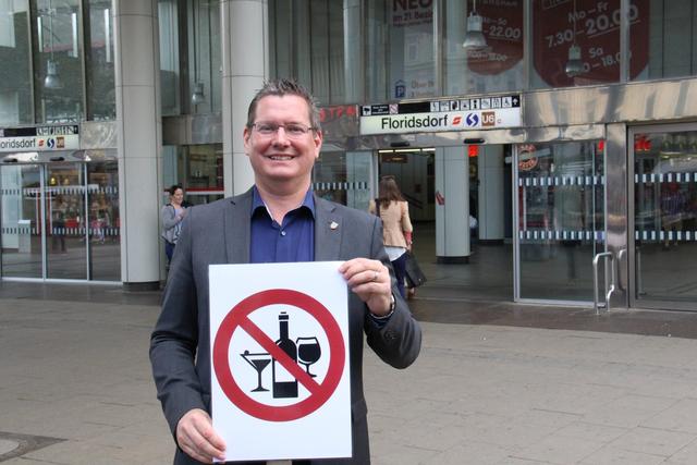 Bezirkschef Georg Papai (SPÖ) fordert ein Alkoholverbot.