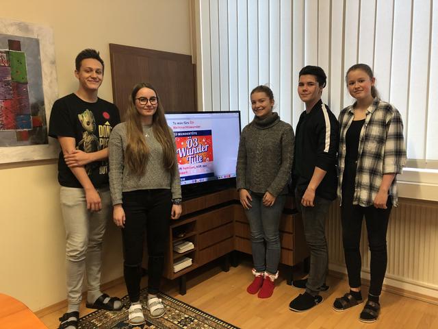 Am Foto v. li. Sebastian Smidt, Marlene Oberleitner, Katharina Abenteuer, Jay Lesterl, Carolin Leonhartsberger | Foto: Borg Perg