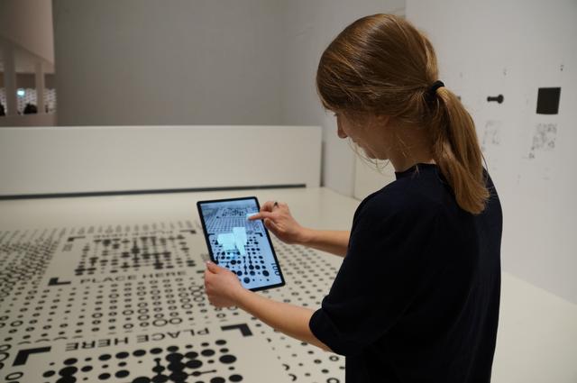 Architekturstudierende haben eine interaktive Station entwickelt. | Foto: Rüggeberg 