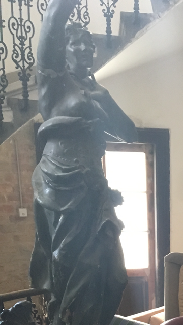 So stand die Statue im Gang des Wohnhauses in der Lerchengasse 10. | Foto: Winkler