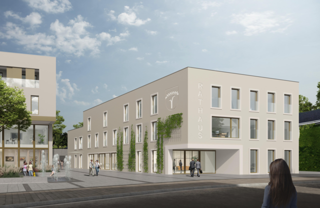 So soll das neue Rathaus für die Stadtgemeinde Mattersburg aussehen | Foto: Stadtgemeinde Mattersburg