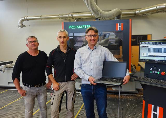 Die DDX-Workshopteilnehmer waren Dipl.-Päd. Dietmar Wanitsch, Dipl.-Päd. Karl Friesenbichler und Bauhofleiter Prof. Michael Petrakovits (v.l.) | Foto: HTL Pinkafeld/Petrakovits