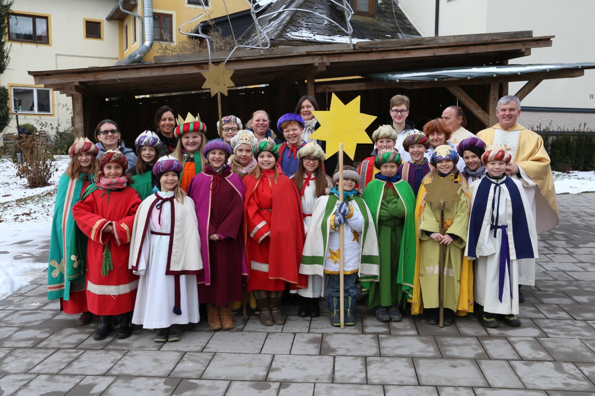 Die Sternsinger sind im Bezirk unterwegs Leibnitz