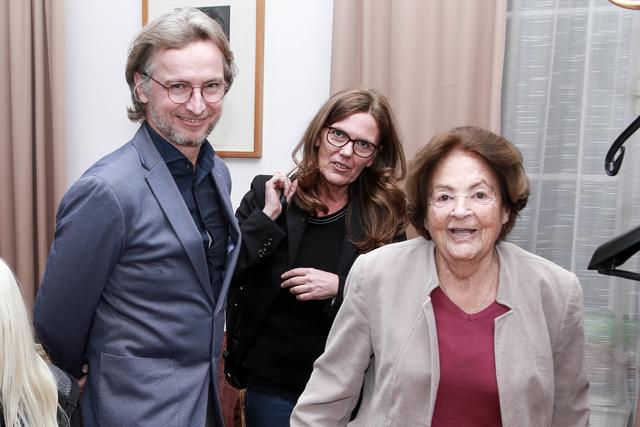 Martin Fabisch, Spitzenkandidat der Grünen Josefstadt (links) mit Lucia Heilman (rechts). | Foto: zvg
