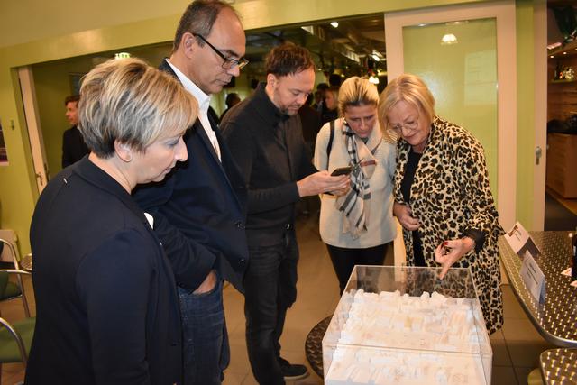 Die Pläne des Bauprojekts zwischen der Hirtengasse und der Michael-Koch-Straße stoßen auf reges Interesse | Foto: Stadtgemeinde Mattersburg
