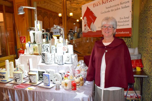 Kerzen-Kunst mit Eva Zangl.