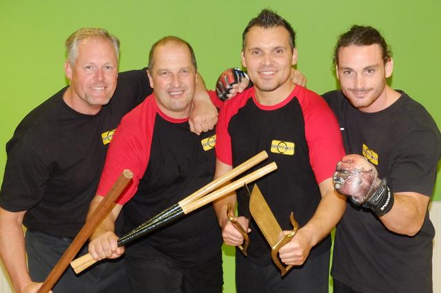 Trainer Kampfkunst Kärnten: Christian Einöder, Thomas Huber, Haris Bilajbegovic und Nino Meschnig
 | Foto: Manfred Leitner