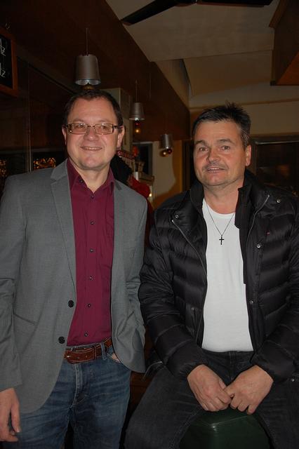 v.l.:GR Peter Kristof und Josef Polesnig