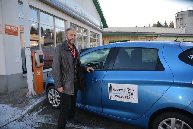Udo Tschernuter übernimmt das Elektromobil
