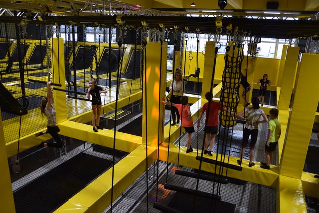 Die Jump Area wurde bereits eingeweiht. | Foto: Verderber