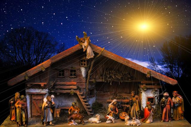 Weihnachtskrippe