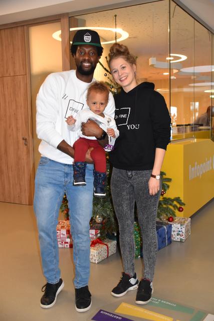 Kelvin und Katharina mit Töchterchen Karla. | Foto: Petra Weichhart