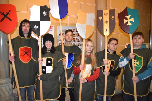 Die Wappenträger kamen auch heuer wieder aus dem Poly Korneuburg.