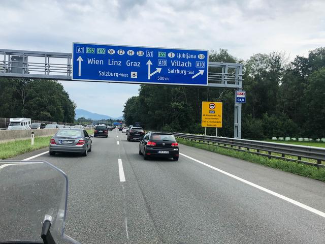 Der erste Schritt auf dem Weg zur Stadtautobahn ist getan. Fehlt nur noch die Mautbefreiung bis Salzburg Süd. | Foto: Land Salzburg/Hutter