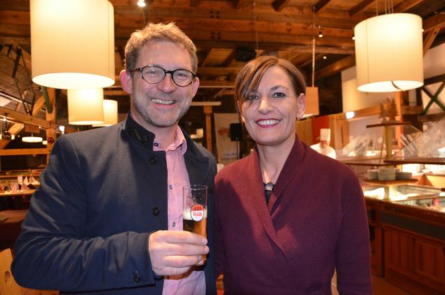 Gastgeber Wolfgang und Margit Schneeweiß