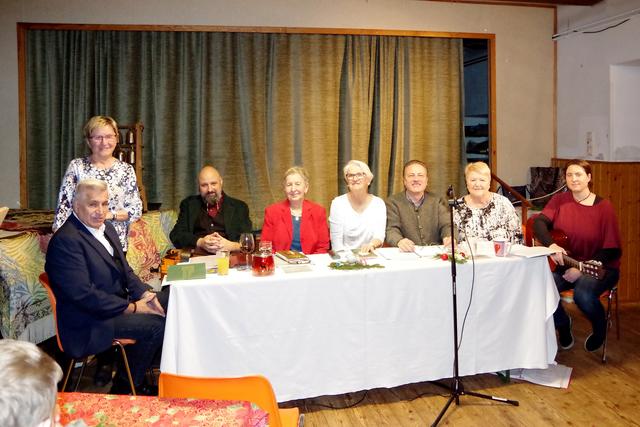 von links: H. Schebesta, E. Kalb, F. Emberger, C. Fehrer, H. Emperer, R. Hohenegger, B. Reiner-Schirmbrand, V. Jörgo