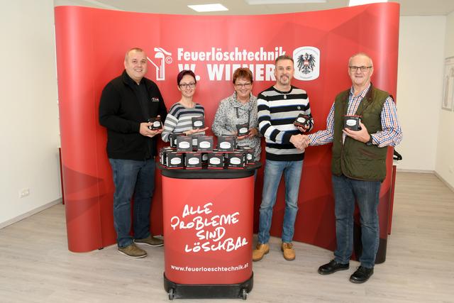 GF Andreas Schilder, GF Sabine Schilder-Wienerl, Ingrid Wienerl, Herbert Michael Ratz und Wilhelm Wienerl