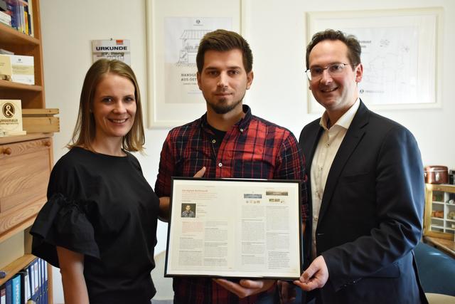 Stadträtin Kristina Mandl, Geschäftsführer Peter Patak, Nationalratsabgeordneter Andreas Minnich  | Foto: Julian Brugger